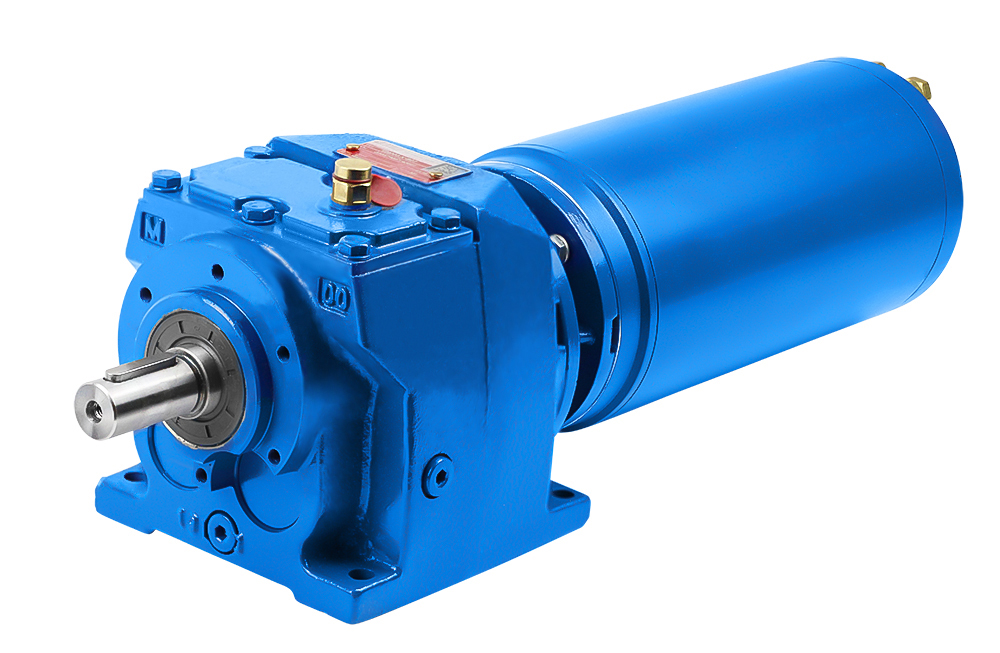 MV003-DC250-2, 24V, 0,35kW, 204 tpm, IP66 tandwielmotor